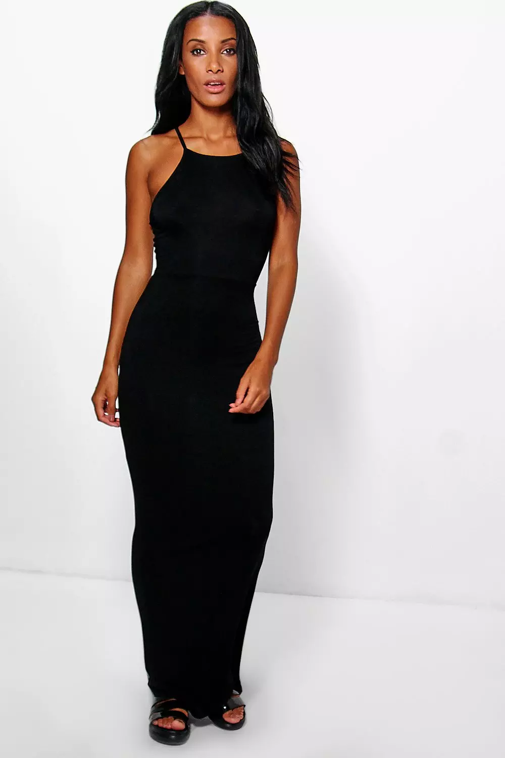 Strappy back clearance maxi dress